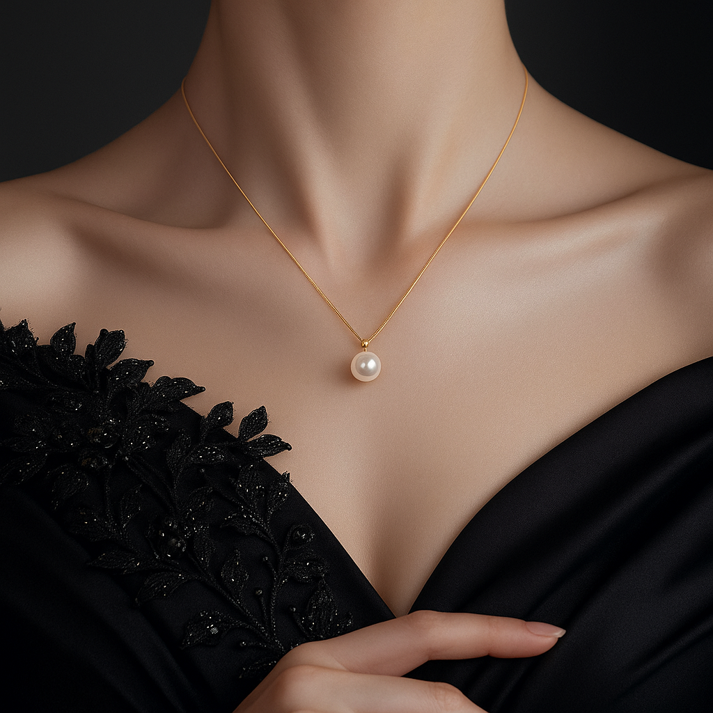 Pure Serenity Pearl Necklace