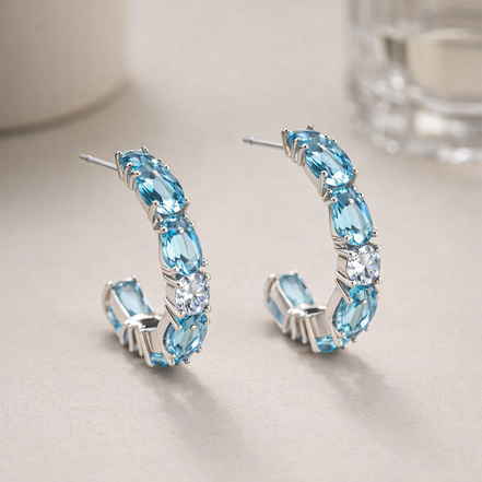 Celeste C-Line Earrings
